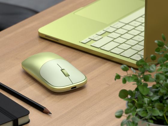 Slim EX Wireless Mouse Citrus - Satechi
