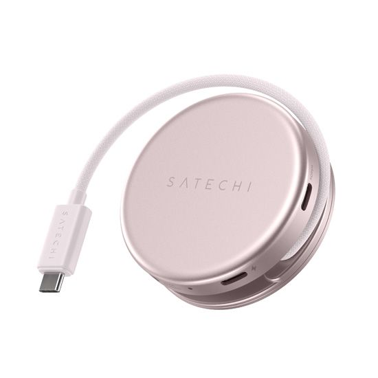 OntheGo 5-in-1 Multiport Adapter Blush - Satechi