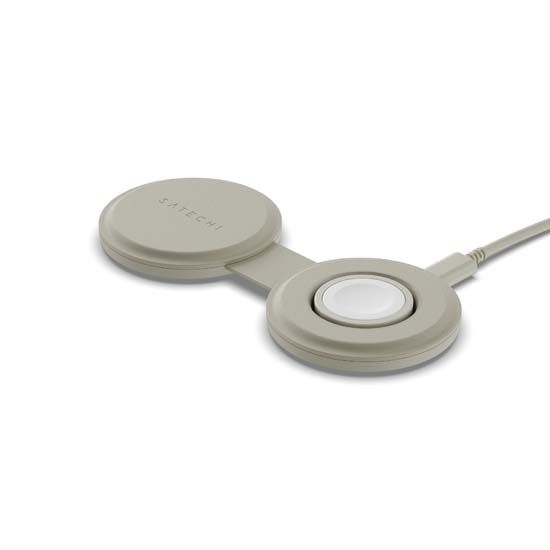 On-The-Go 2-in-1 Charger Sand - Satechi