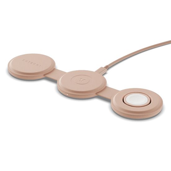 OntheGo™ 3-in-1 Charger Rose - Satechi