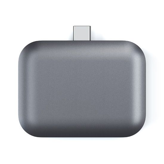 USB-C wireless charging dock Airpods Space Gray - Satechi