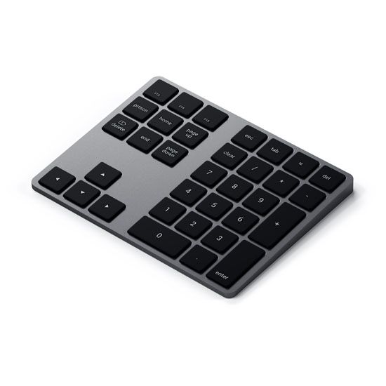 BLUETOOTH EXTENDED KEYPAD SPACE GRAY - Satechi
