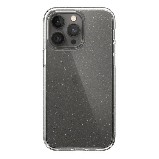 Presidio Perfect-Clear iPhone 14 Pro Max Gold Glitter - Speck