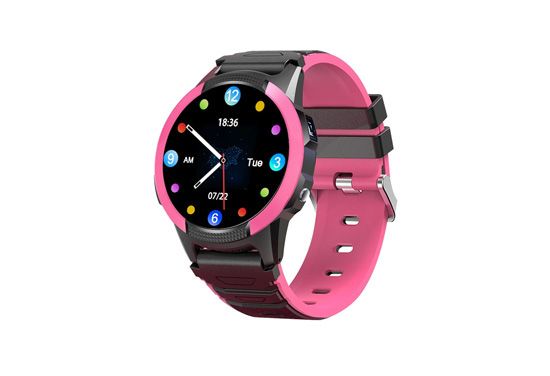 Slim Smart Watch Kids Pink - SaveFamily