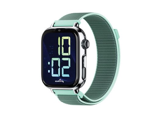 SaveWatch Plus 2 SmartWatch  for kids Silver/Ocean - SaveFamily