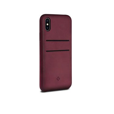 Relaxed Leather iPhone X Marsala - Twelve South