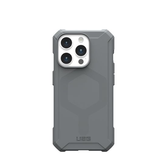 Essential Armor Magsafe iPhone 15 Pro Silver - UAG