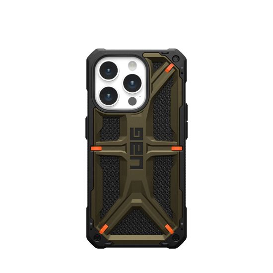 Monarch iPhone 15 Pro Kevlar Green - UAG