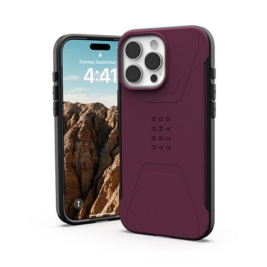 Civilian MagSafe iPhone 16 Pro Max Bordeaux - UAG