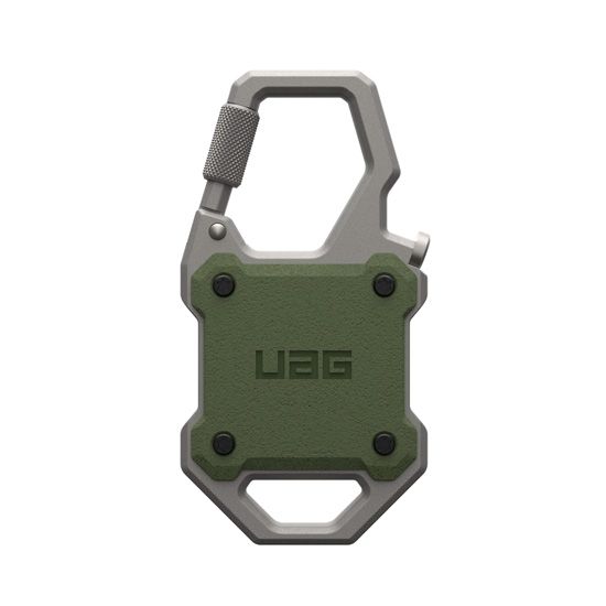 Monarch AirTag Case Olive Drab/Silver - UAG