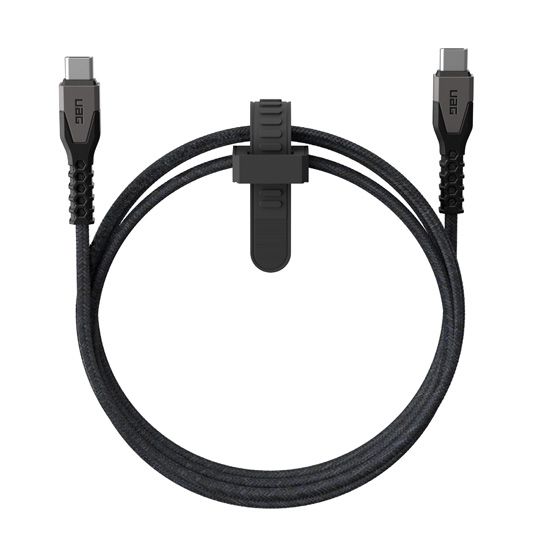 Rugged USB-C to USB-C cable (1,5m) Black/Grey - UAG