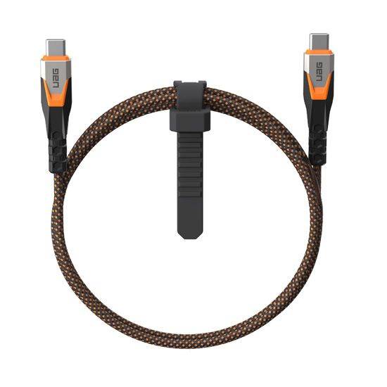 Cable 3.2 USB-C 20Gbps 240W (0.75m) Black/Orange - UAG