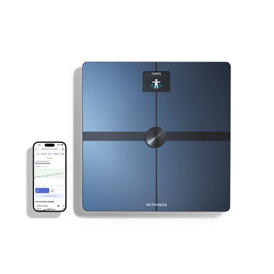 Withings Body Smart Advanced Body Composition Smart Wi-Fi Scale - Black