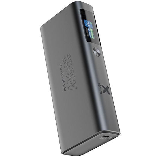 130W Nova Pro Powerbank 20.000 mAh Grey - Xtorm