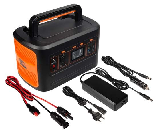 Xtreme Power 500 Portable Station Black/Orange - Xtorm