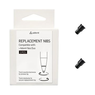 Replacement Tips Neo Duo Black 