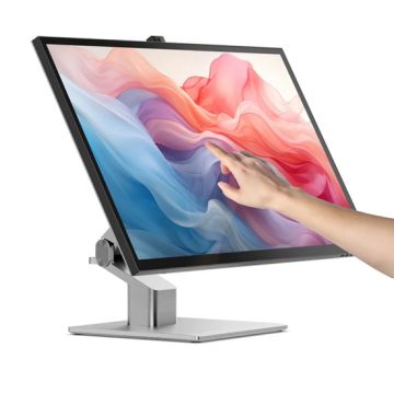 Clarity Fold Touch 32" 4K UHD Monitor with 65W Power Delivery, Webcam & Fold Stand