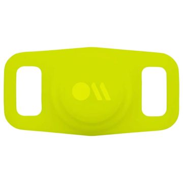 Dog collar mount for Apple Airtags Lime Green
