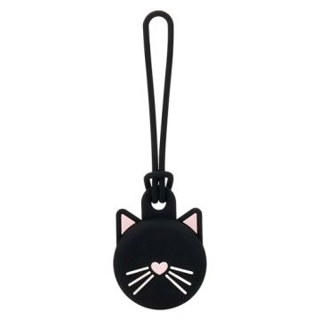 kate spade new york Black Cat AirTag Keychain Case