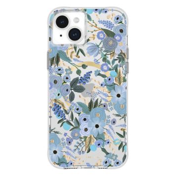 Rifle Paper Garden Party MagSafe iPhone 15 Plus Blue