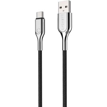 ARMOURED 3.1 USB-C to USB-A Cable (1m) Black