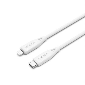 Essential Lightning to USB-C cable (1m) White