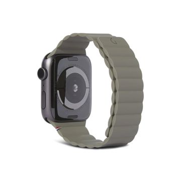 Silicone Magnetic Traction Strap Lite Olive - 38/40/41mm