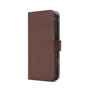 Folio Leather iPhone 13 Brown