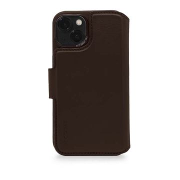 MagSafe Leather Detachable Folio iPhone 14 Plus Brown