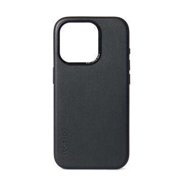 Leather Case MagSafe for iPhone 15 Black