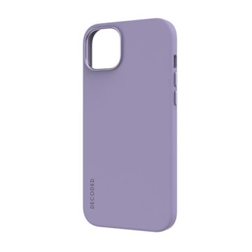 Antimicrobial Silicone Case MagSafe for iPhone 15 Plus Lavender