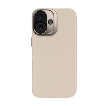 Leather case iPhone 16 Clay