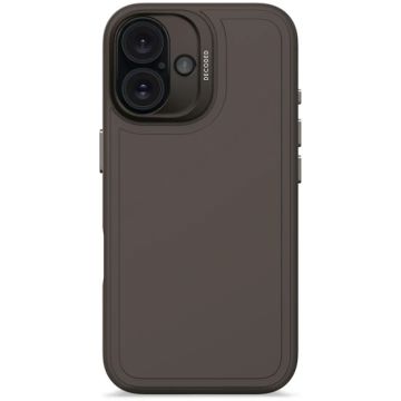 AntiMicrobial Silicone Stacks Case for iPhone 16 Phantom Black