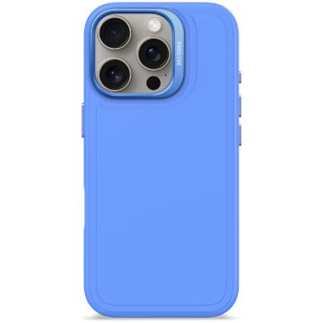 AntiMicrobial Silicone Stacks Case for iPhone 16 Pro Super Sonic