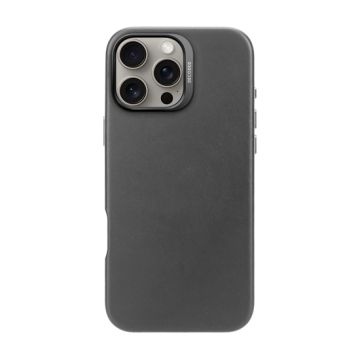 Leather case iPhone 16 Pro Max Black