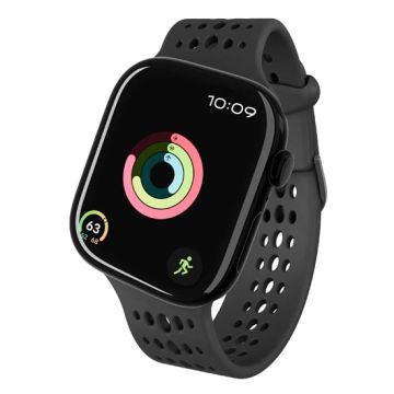 Ares O Silicone Band 40/42mm Black