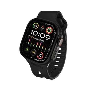Ares Loop Silicone Watch Band 40/42mm Black