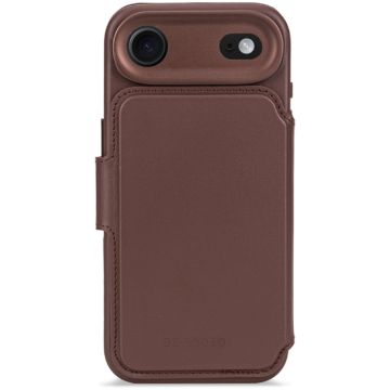 MagSafe detachable folio iPhone Air Chocolate Brown
