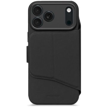 Textured Silicone Folio iPhone 17 Pro Phantom Black