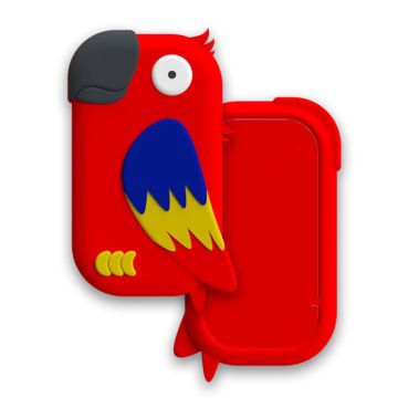 Red parrot case