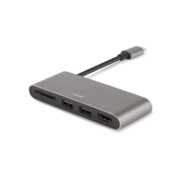 Multimedia Adapter USB-C Gray