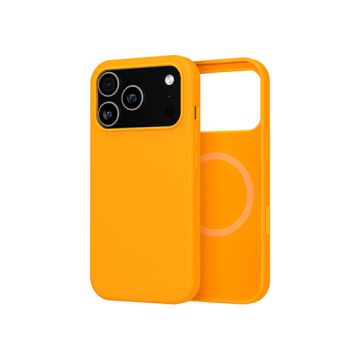 Silicon case MagSafe iPhone 17 Pro Orange