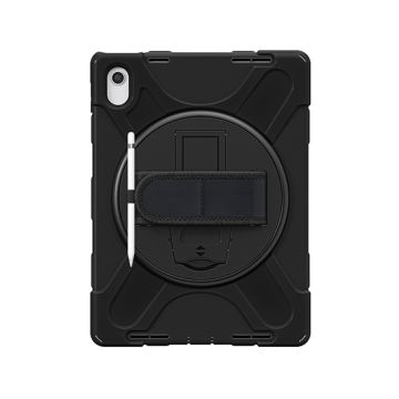 Securit Rotative case iPad 10.9 (2022 - 10th gen) Black Polybag
