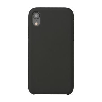 Liquid silicon iPhone XR Black Polybag