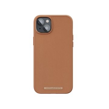 iPhone 14 Plus Leather Cover Cognac