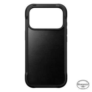 Rugged Leather Case Horween iPhone 17 Pro Black