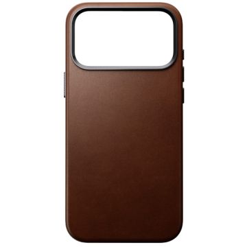 Leather Case Traditional iPhone 17 Pro Max Brown