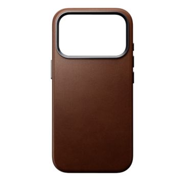 Leather Case Traditional iPhone 17 Pro Brown