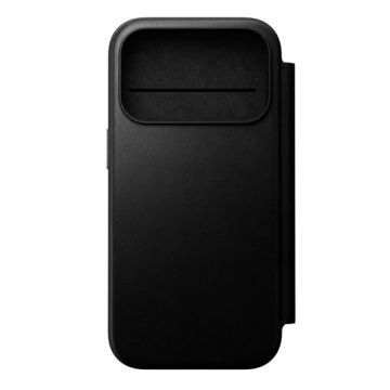 Modern Leather Folio iPhone 17 Pro Black