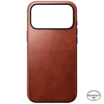 Leather Case Modern Horween iPhone 17 Pro Max Olde Dublin